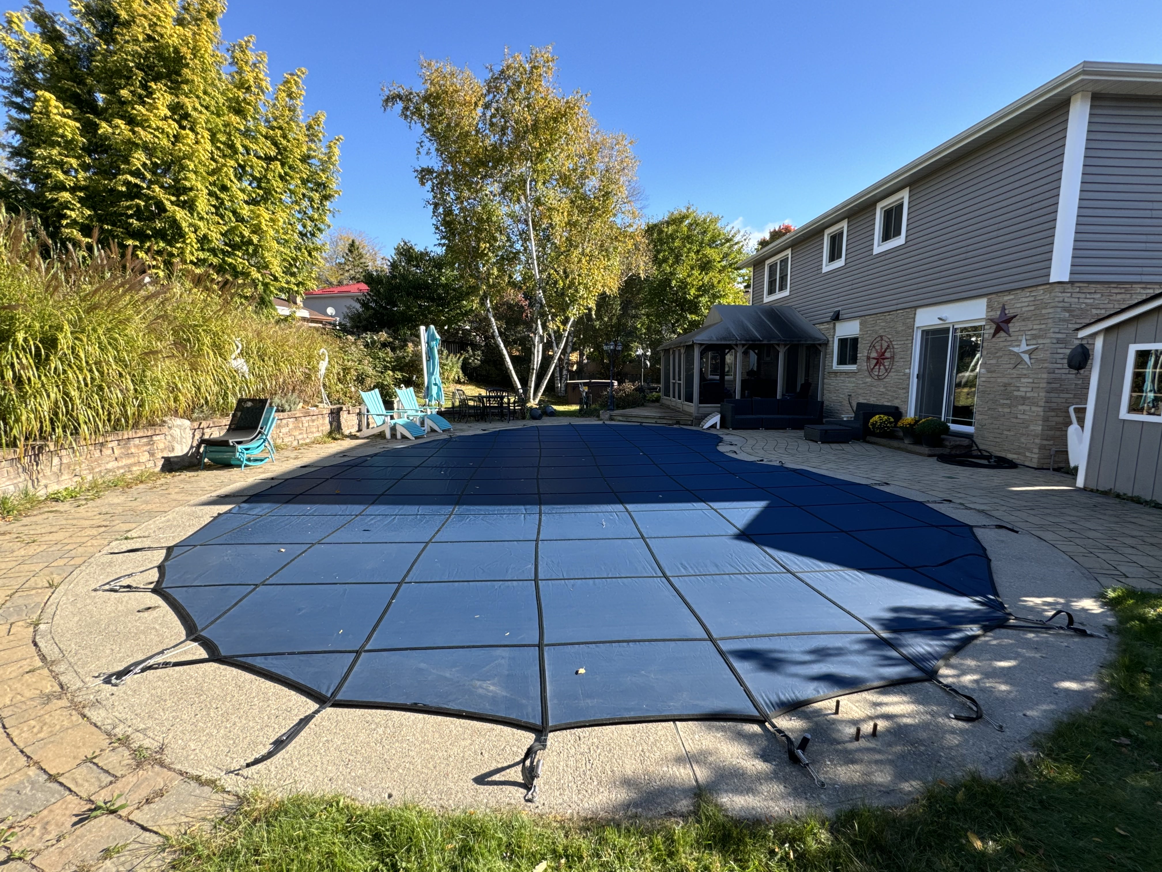 Pool opening service